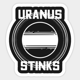 Uranus Stinks Sticker